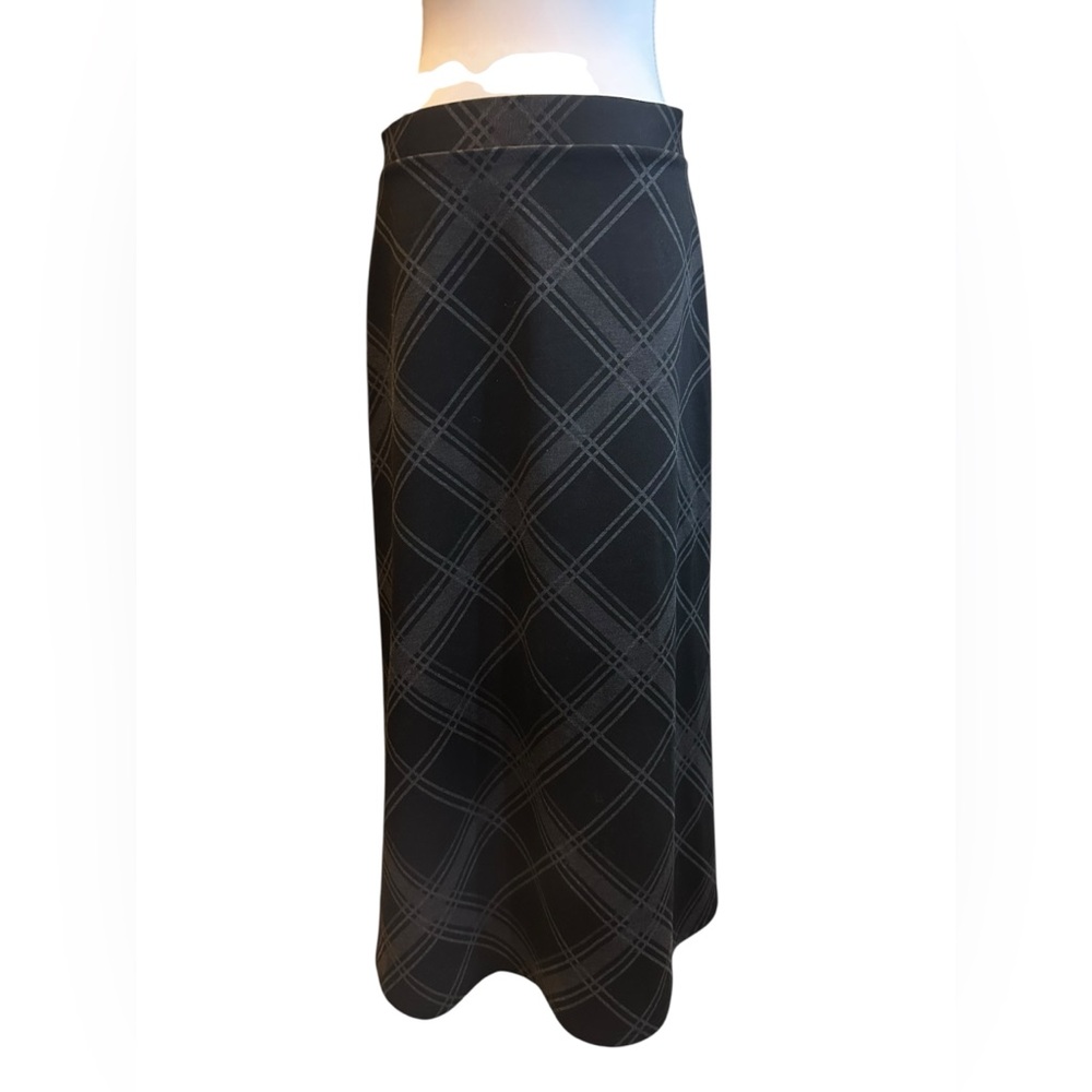 Christopher & Banks Plaid Maxi skirt size small